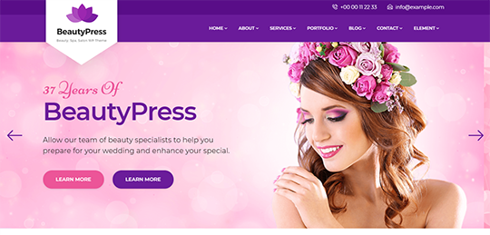 Beautypress – Tema Para Spa E Salao De Beleza Beautypress – Tema Para Spa E Salao De Beleza - Temas Wordpress Salão De Beleza