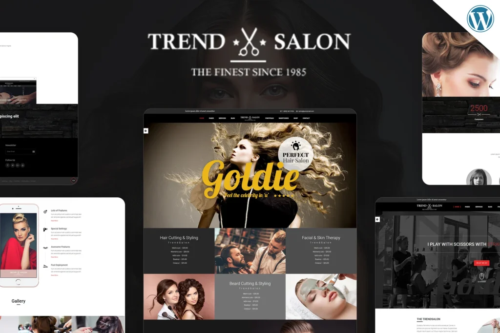 Trend Salon – Tema Wordpress Para Salao De Beleza Trend Salon – Tema Wordpress Para Salao De Beleza - Temas Wordpress Salão De Beleza