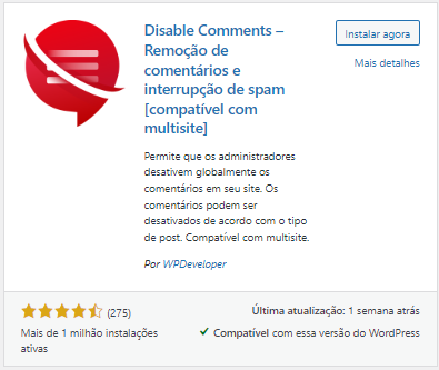 Disable Comments Usando O Plugin &Quot;Disable Comments&Quot; (A Solução Mais Fácil)