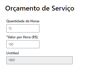 Orcamento De Servico Formulário De Orçamento De Serviço