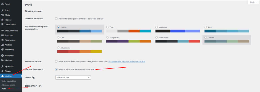 Desativando A Barra De Administracao Do Wordpress Desativando A Barra De Administracao Do Wordpress - Barra De Administração Do Wordpress