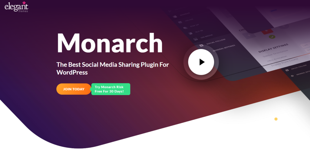 Plugin Monarch Redes Sociais Wordpress - Plugins De Redes Sociais Para Wordpress