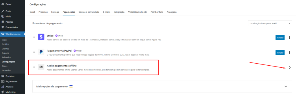 Woocommerce Aceite Pagamentos Offline Woocommerce Aceite Pagamentos Offline - Pagamento Na Entrega No Woocommerce
