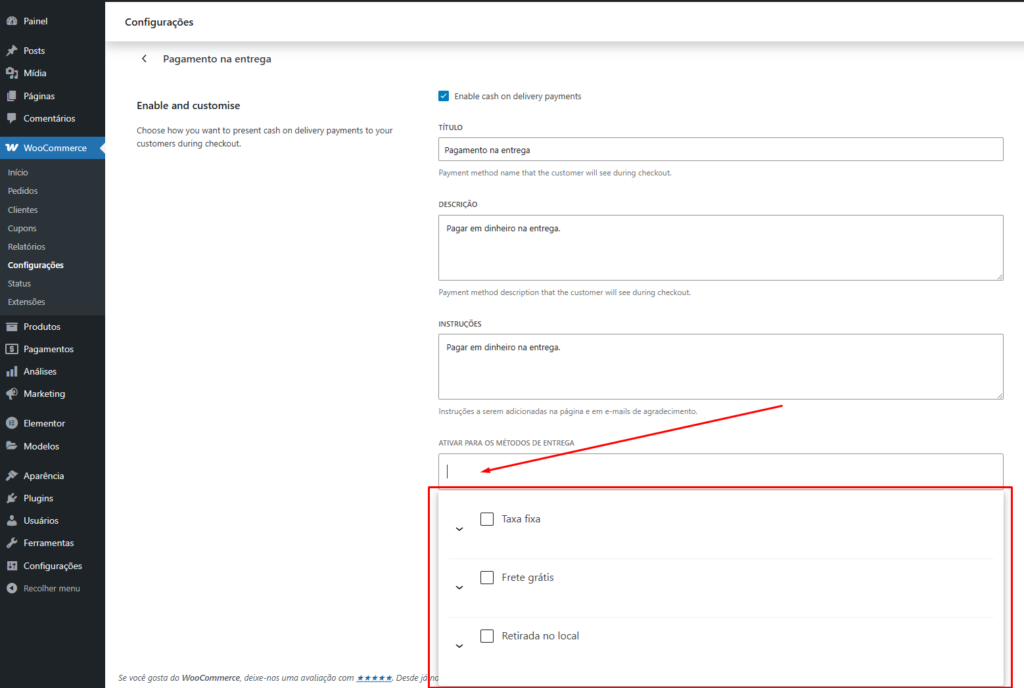 Woocommerce Pagamentos Na Entrega Escolhendo Opcoes Woocommerce Pagamentos Na Entrega Escolhendo Opcoes - Pagamento Na Entrega No Woocommerce